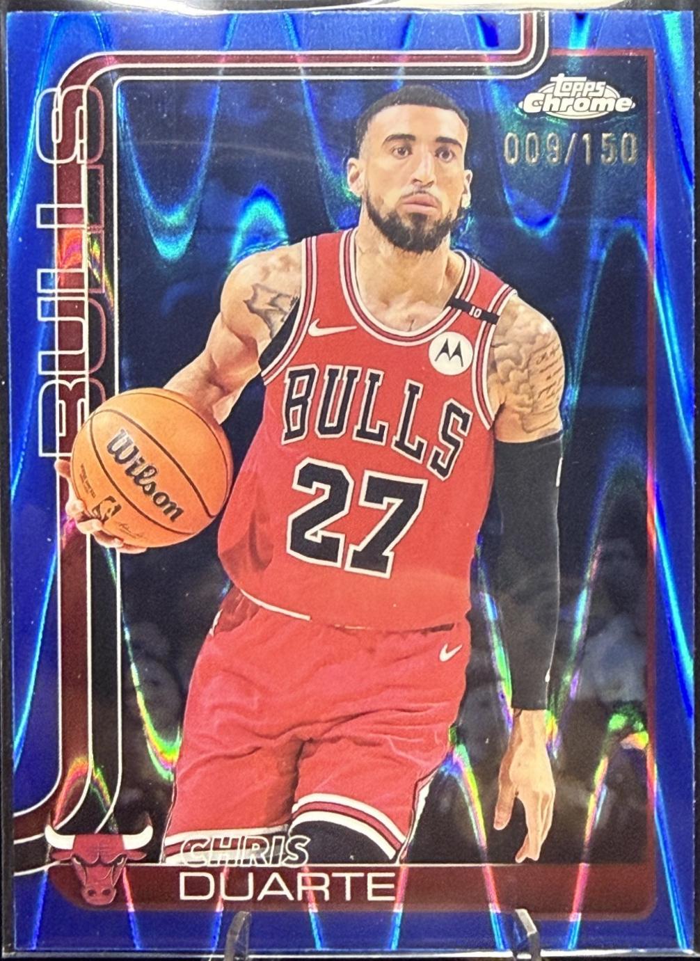 Chris Duarte [RayWave Blue Refractor] #83