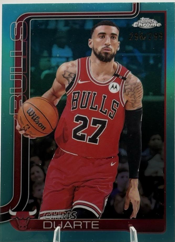 Chris Duarte [Teal Refractor] #83