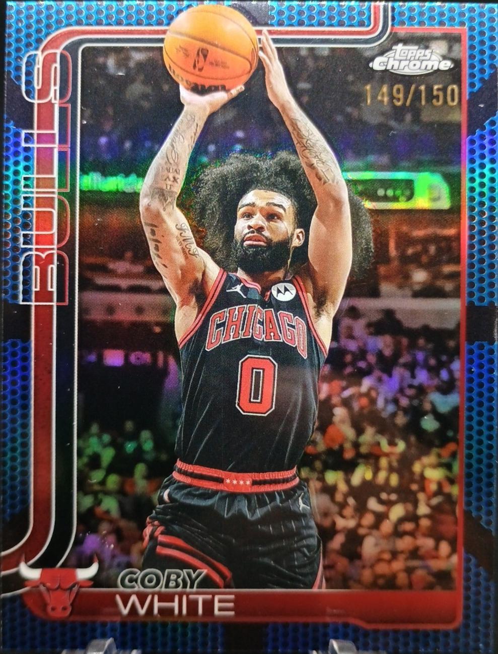 Coby White [Blue Refractor] #80