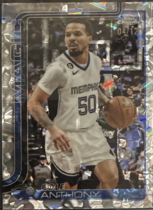 Cole Anthony [Silver Refractor] #175