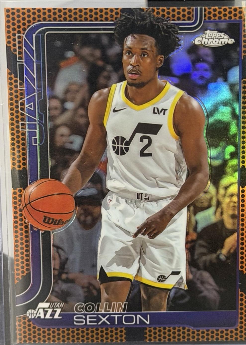 Collin Sexton [Orange Basketball Refractor] #210