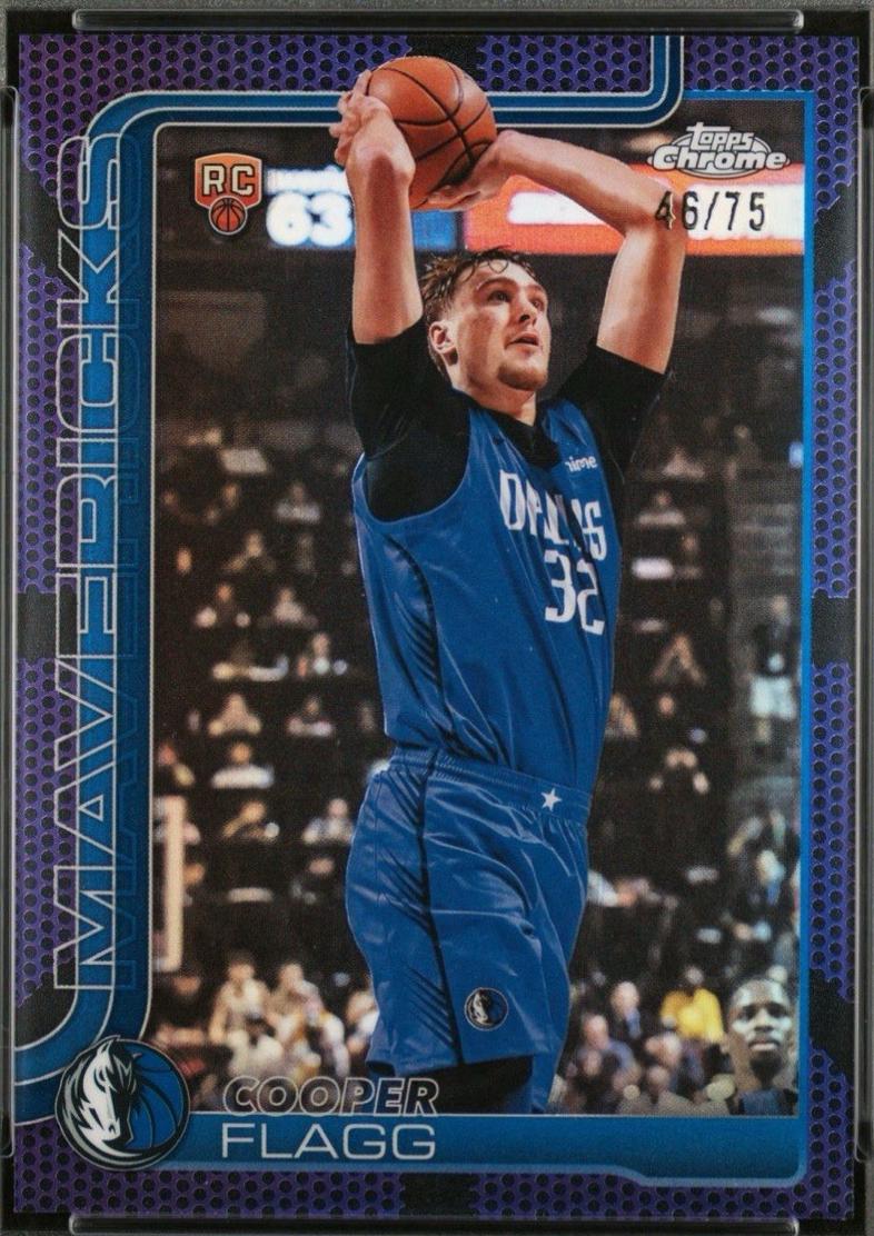Cooper Flagg [Purple Basketball Refractor] #251