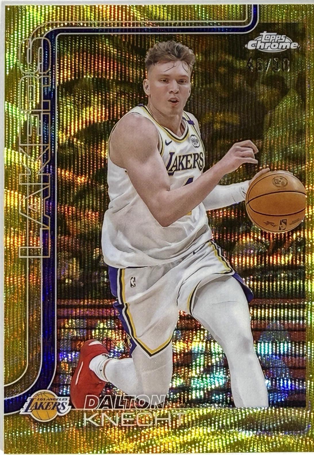 Dalton Knecht [Gold Wave Refractor] #130