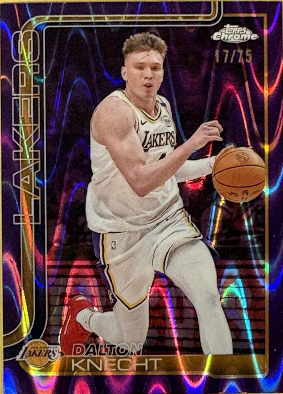 Dalton Knecht [RayWave Purple Refractor] #130