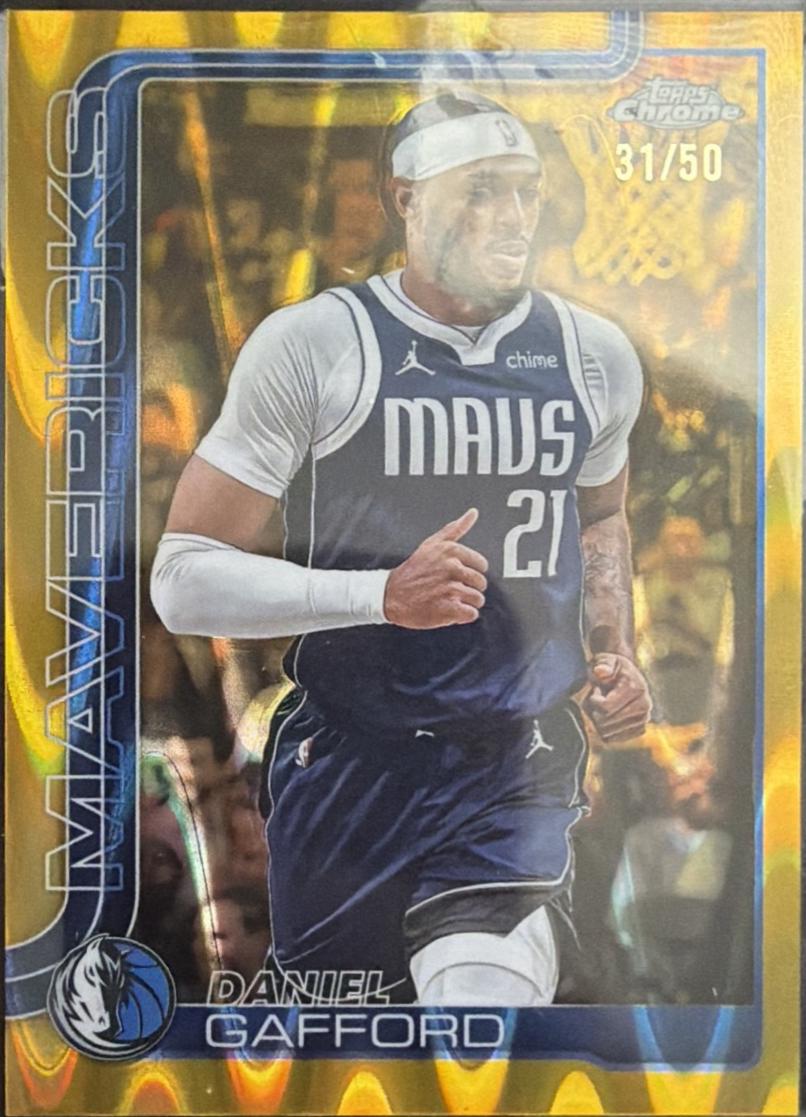 Daniel Gafford [Gold Wave Refractor] #78