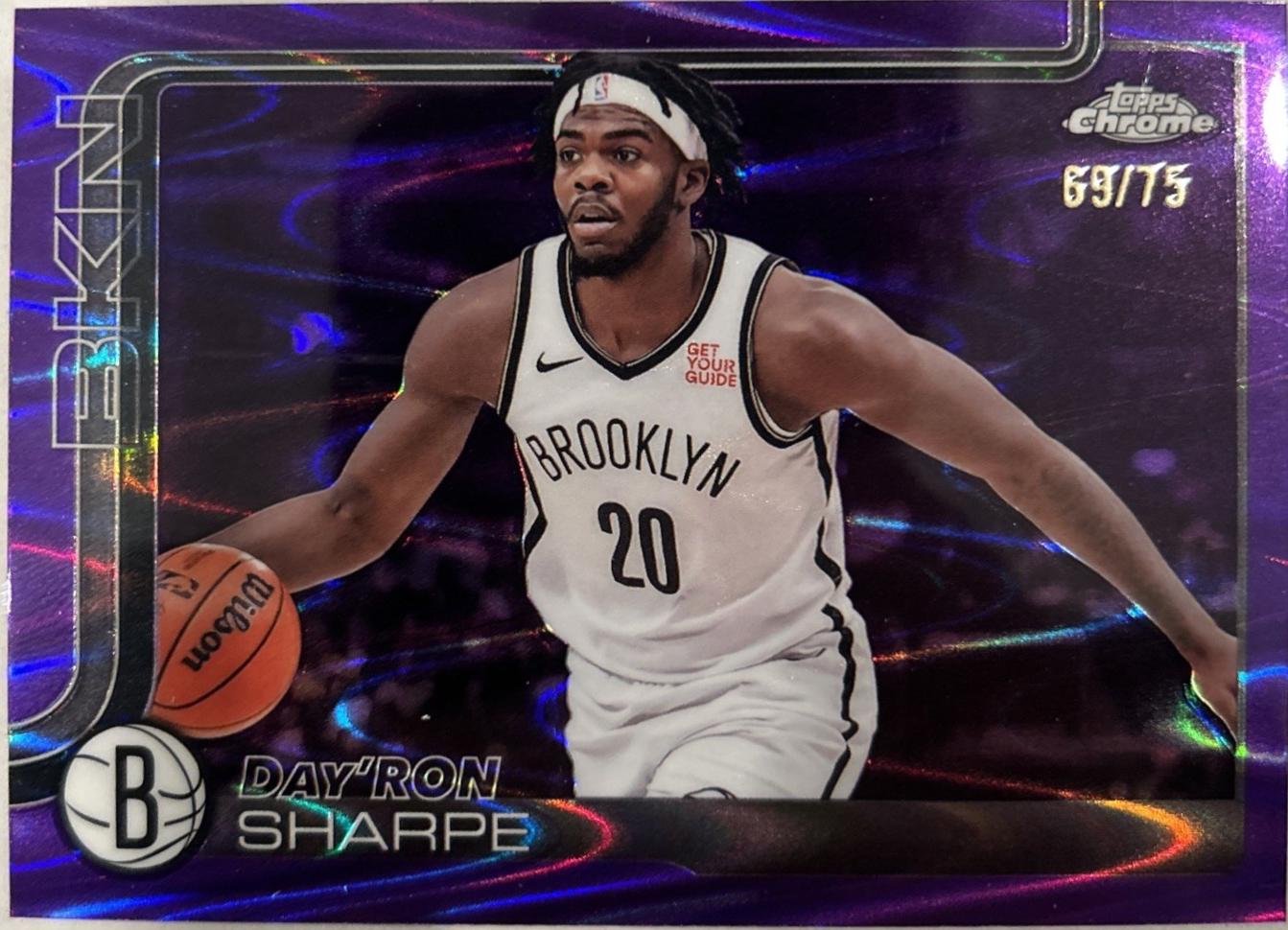 Day'Ron Sharpe [RayWave Purple Refractor] #74