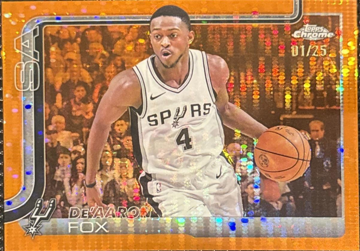De'Aaron Fox [Pulsar Orange Refractor] #233