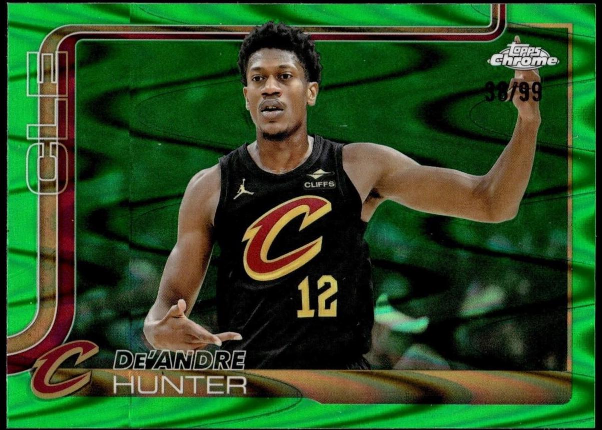De'Andre Hunter [RayWave Green Refractor] #73