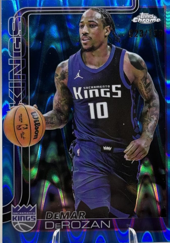 DeMar DeRozan [RayWave Blue Refractor] #240