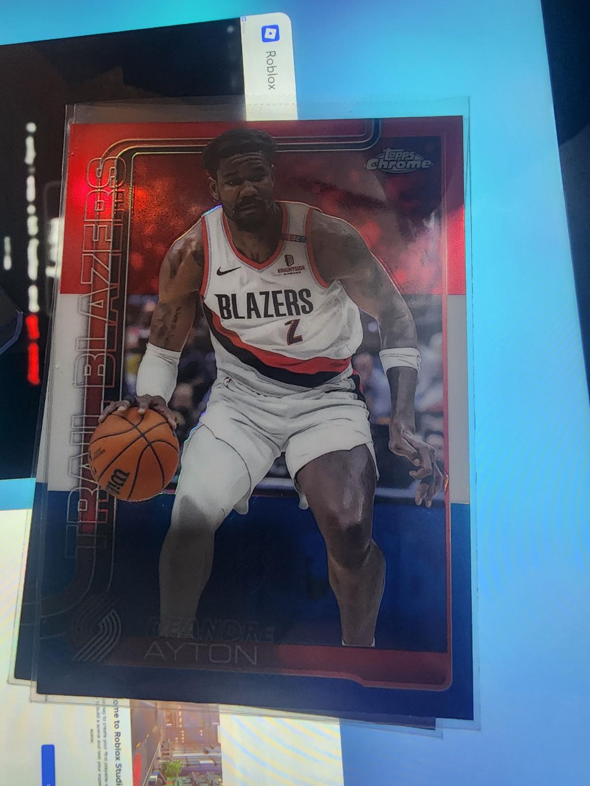Deandre Ayton [Red White Blue Refractor] #168