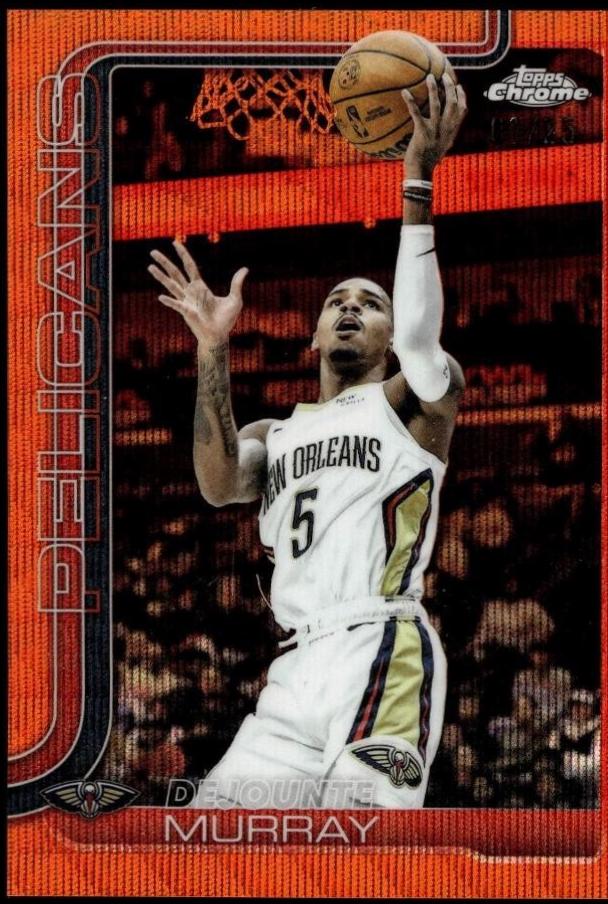 Dejounte Murray [Orange Wave Refractor] #186