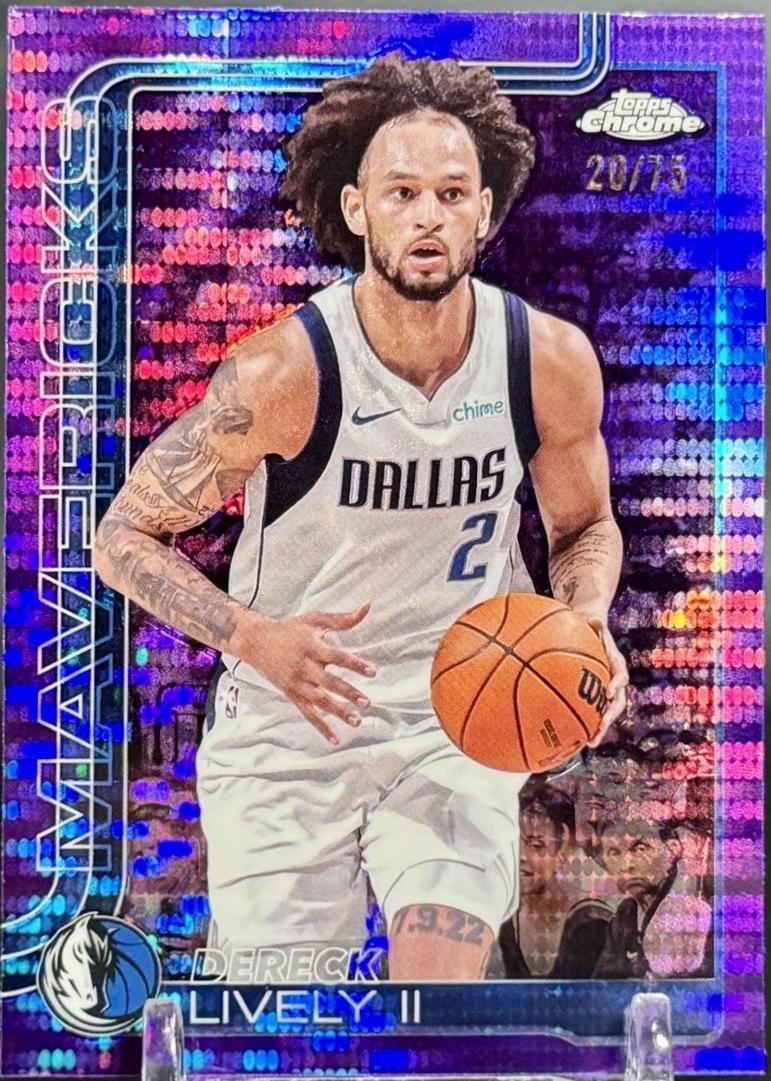 Dereck Lively II [Pulsar Purple Refractor] #72