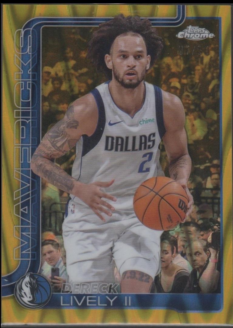 Dereck Lively II [RayWave Gold Refractor] #72