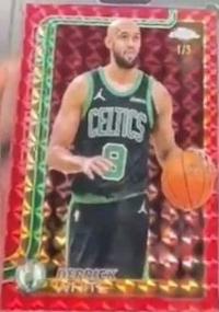 Derrick White [Red Geometric Refractor] #71