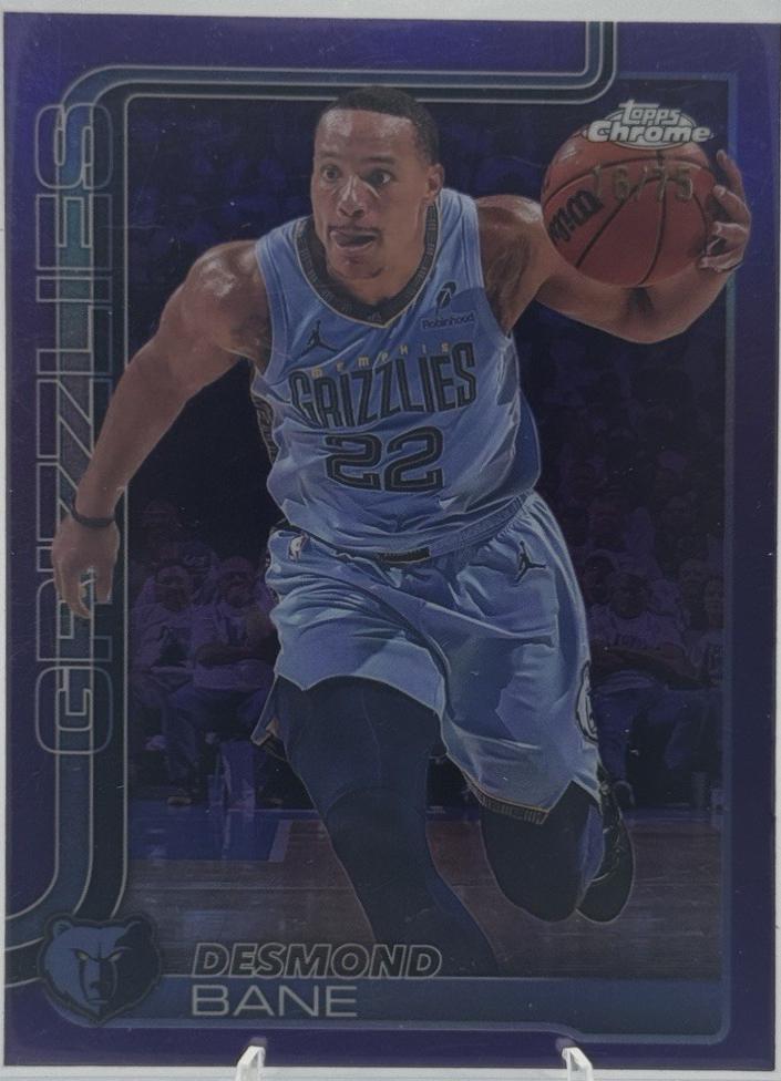 Desmond Bane [Purple Basketball Refractor] #174