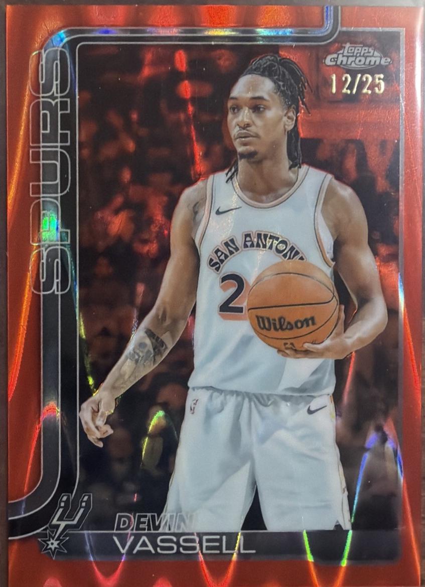 Devin Vassell [RayWave Orange Refractor] #202