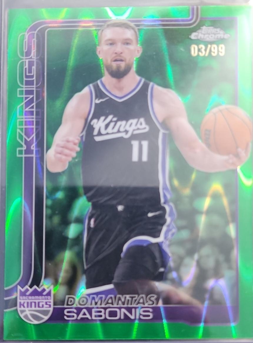 Domantas Sabonis [Green Wave Refractor] #229
