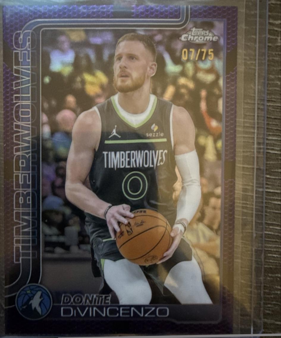 Donte DiVincenzo [Purple Wave Refractor] #145