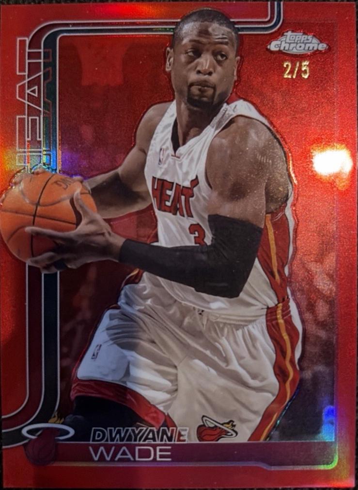 Dwyane Wade [Red Refractor] #241