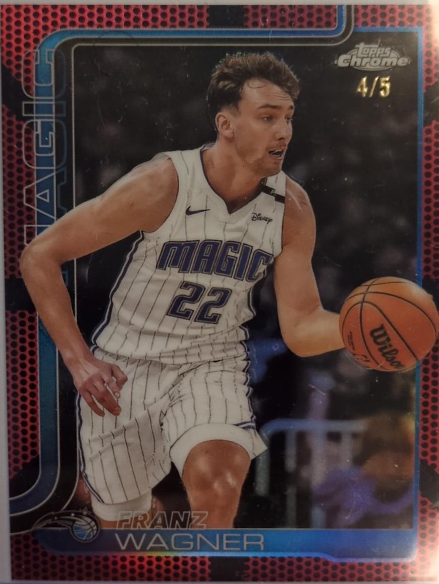 Franz Wagner [Red Basketball Refractor] #116