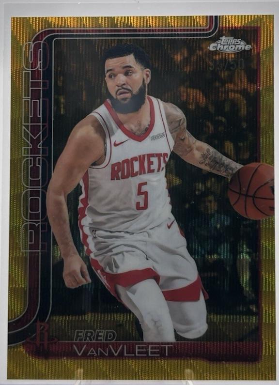 Fred VanVleet [Gold Wave Refractor] #66