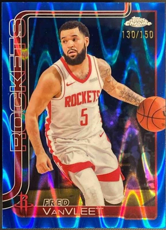 Fred VanVleet [RayWave Blue Refractor] #66
