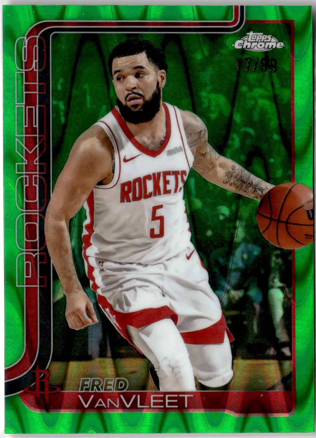 Fred VanVleet [RayWave Green Refractor] #66