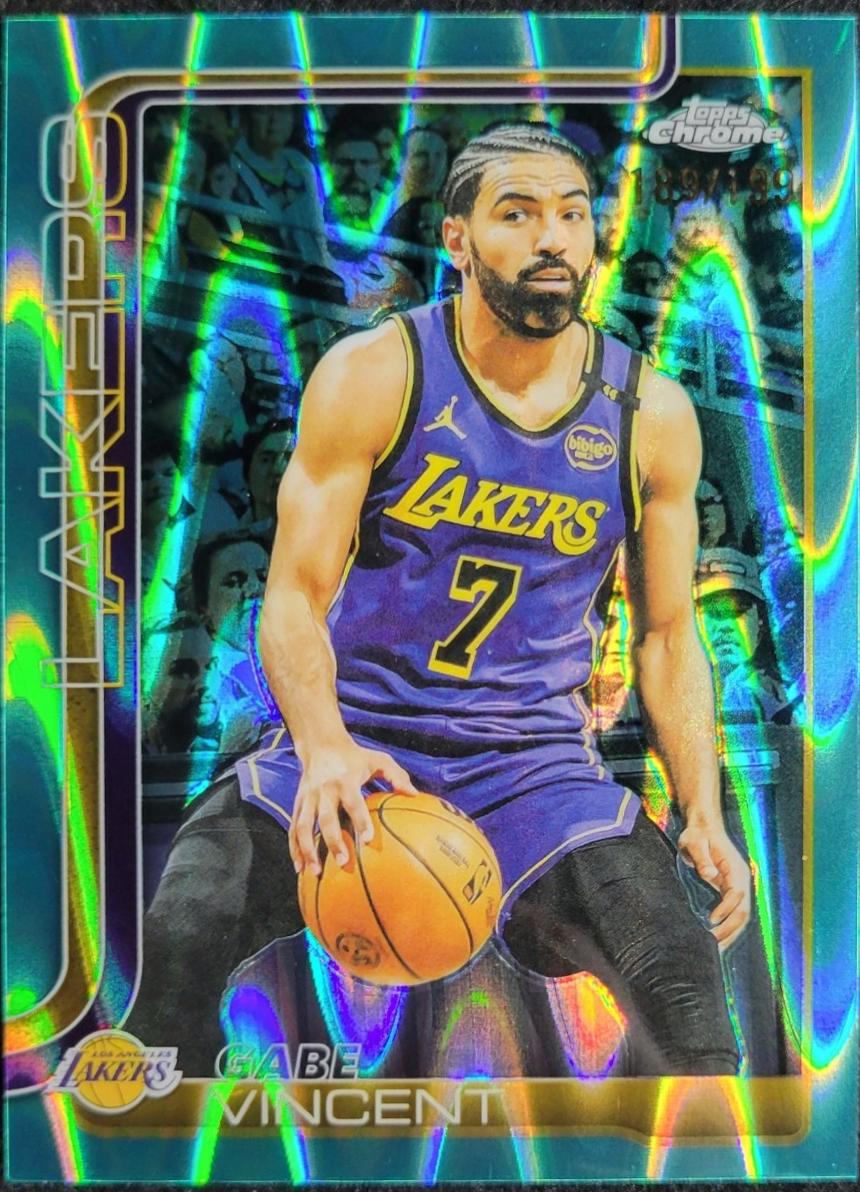 Gabe Vincent [RayWave Aqua Refractor] #119