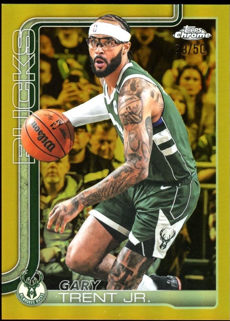 Gary Trent Jr. [Gold Refractor] #110