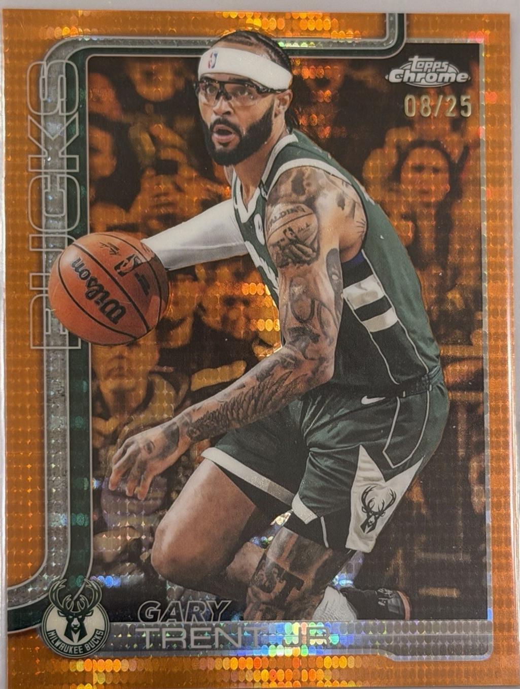 Gary Trent Jr. [Pulsar Orange Refractor] #110