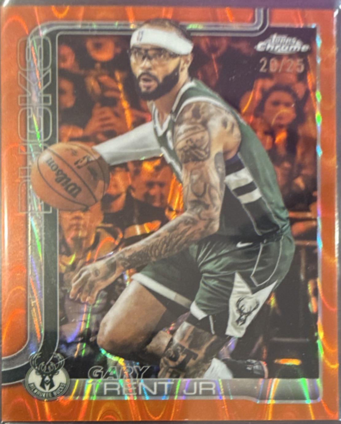 Gary Trent Jr. [RayWave Orange Refractor] #110
