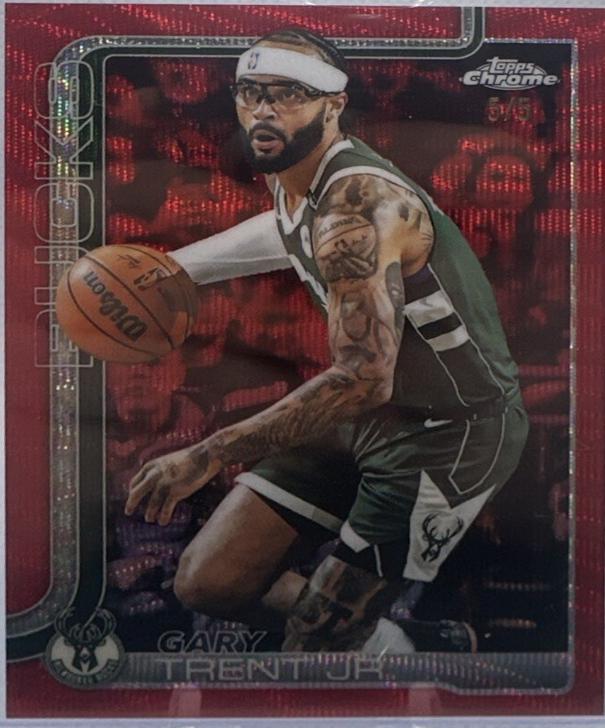 Gary Trent Jr. [Red Wave Refractor] #110