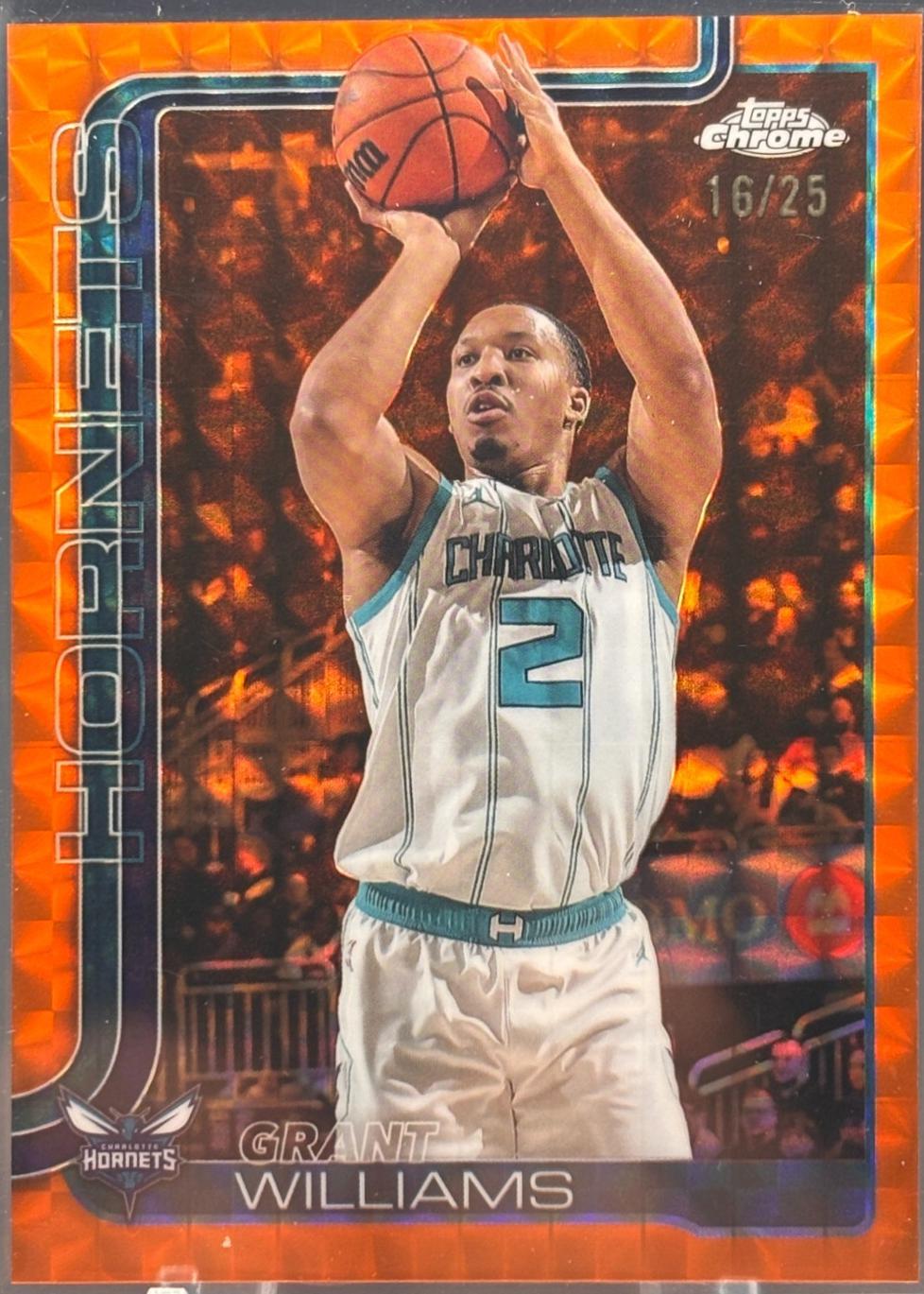 Grant Williams [Orange Geometric Refractor] #65