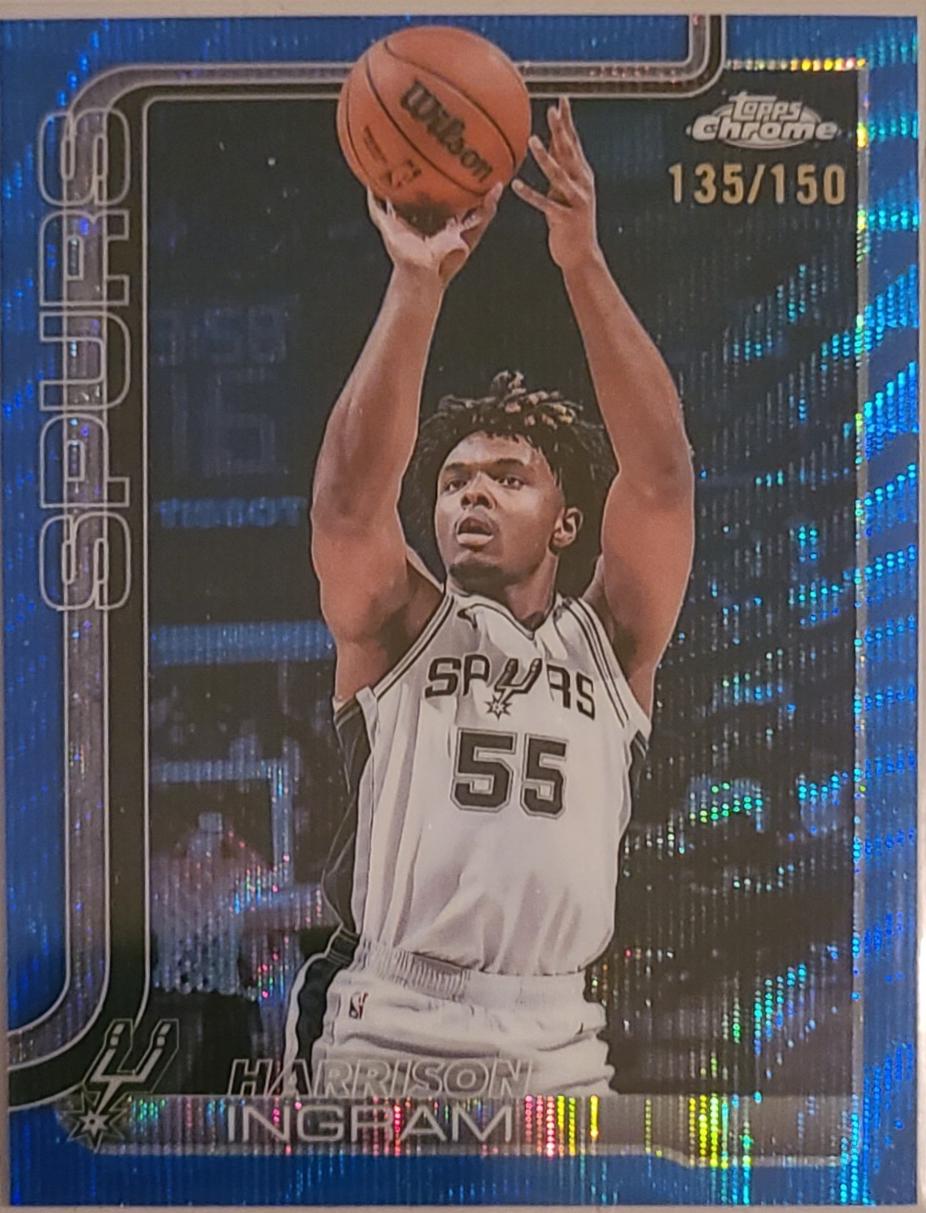 Harrison Ingram [Blue Wave Refractor] #222