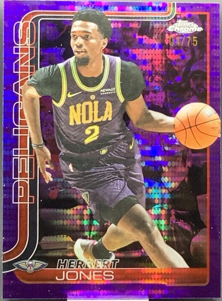 Herbert Jones [Pulsar Purple Refractor] #120