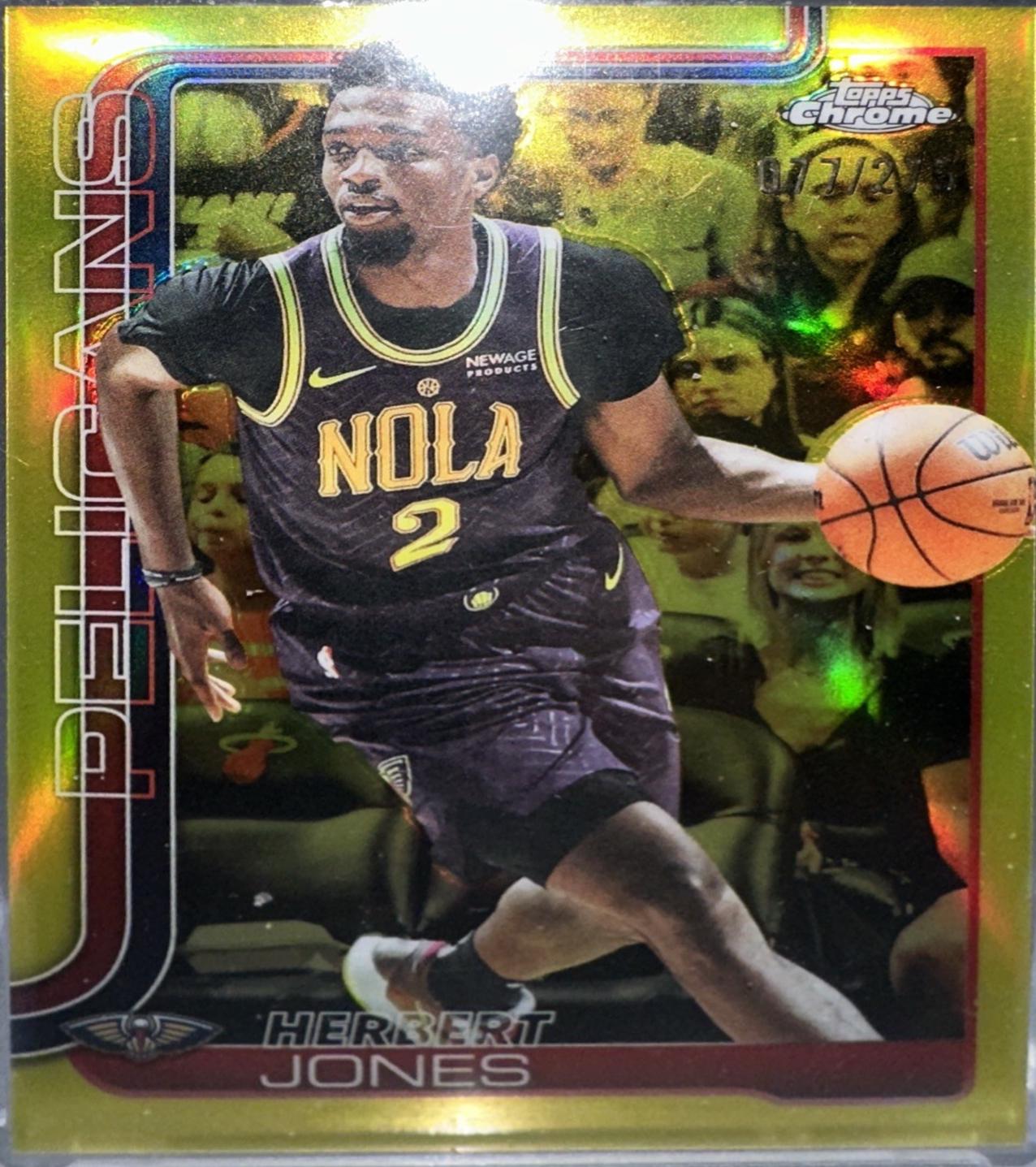 Herbert Jones [Yellow Refractor] #120