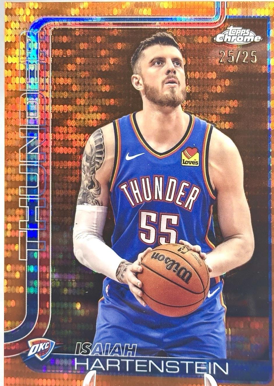 Isaiah Hartenstein [Pulsar Orange Refractor] #181