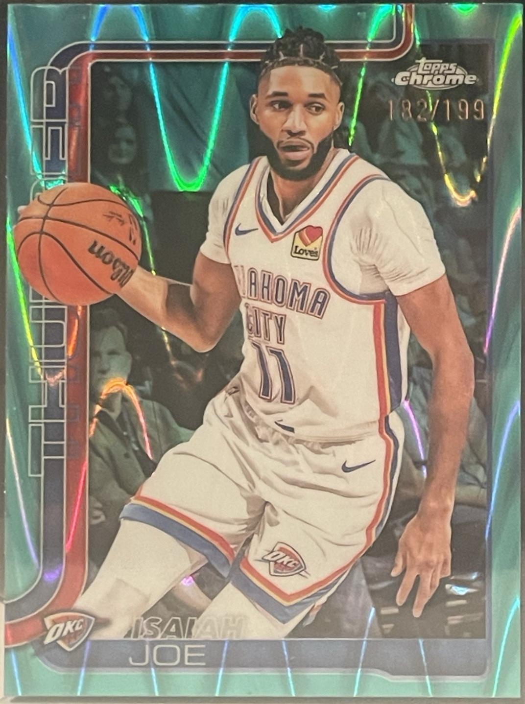 Isaiah Joe [RayWave Aqua Refractor] #121