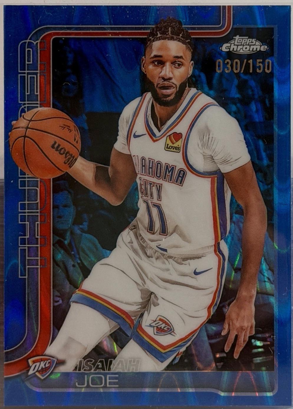 Isaiah Joe [RayWave Blue Refractor] #121