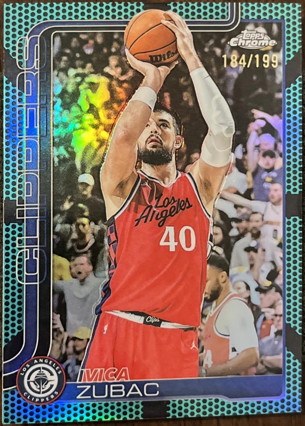 Ivica Zubac [Aqua Basketball Refractor] #63