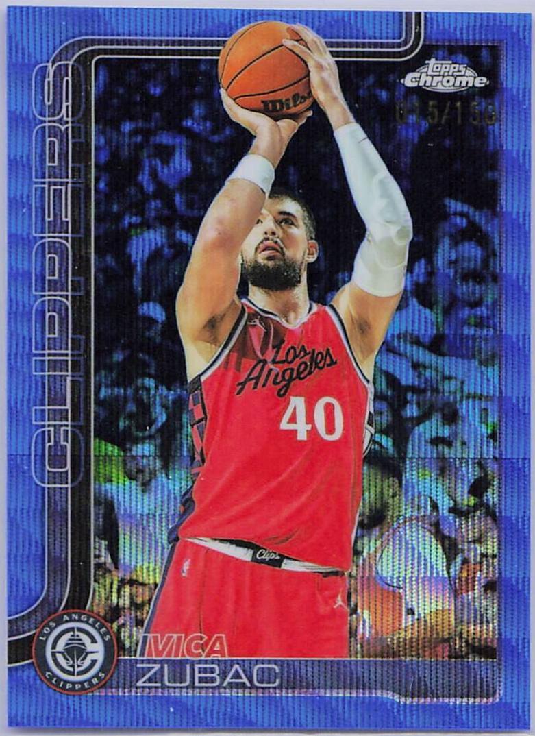 Ivica Zubac [Blue Basketball Refractor] #63