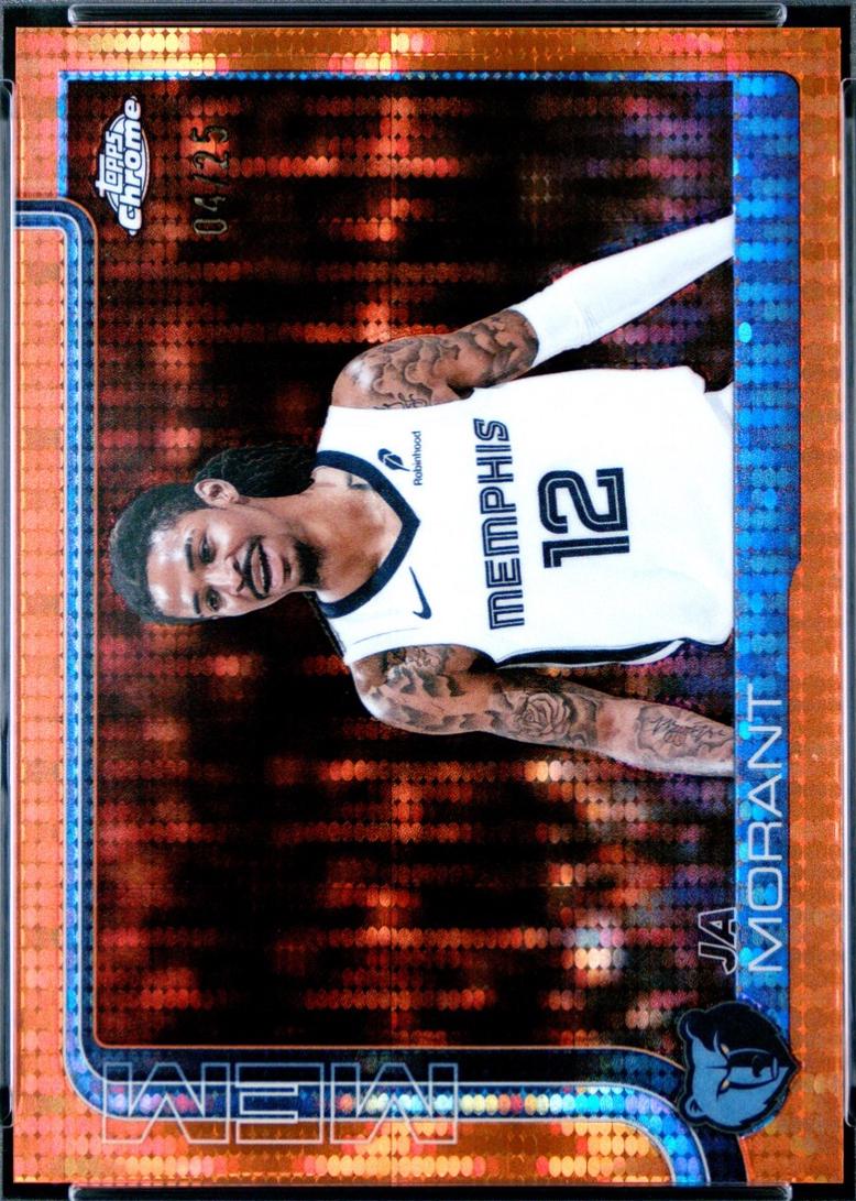 Ja Morant [Pulsar Orange Refractor] #158