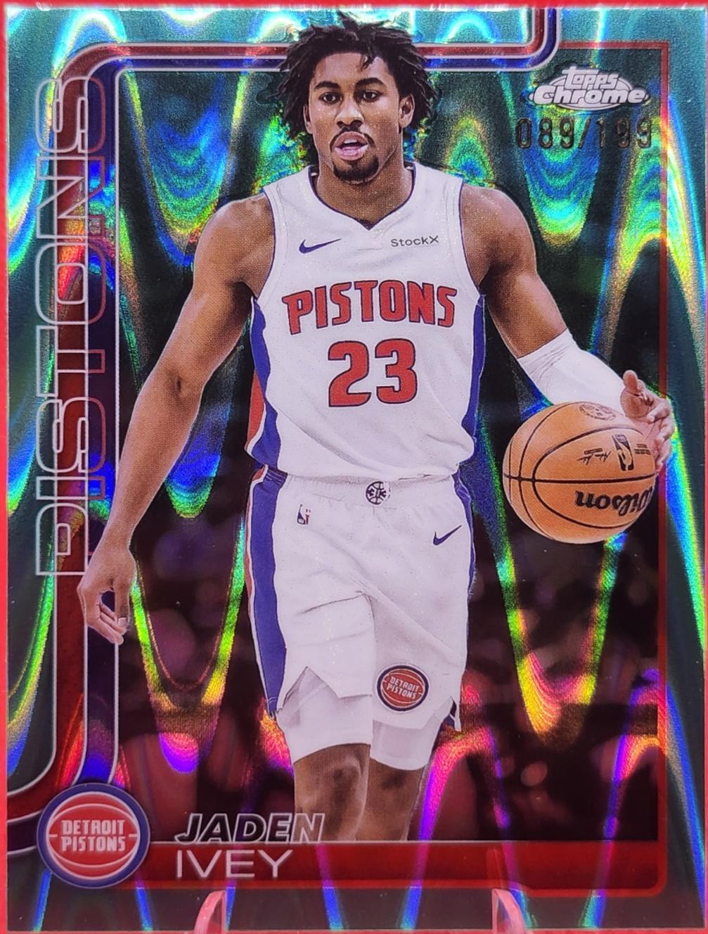 Jaden Ivey [RayWave Aqua Refractor] #61