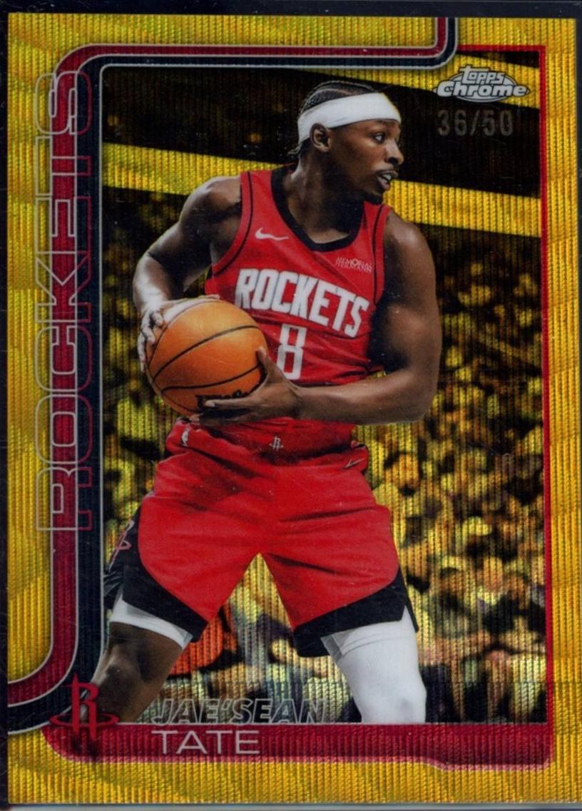 Jae'Sean Tate [Gold Wave Refractor] #59