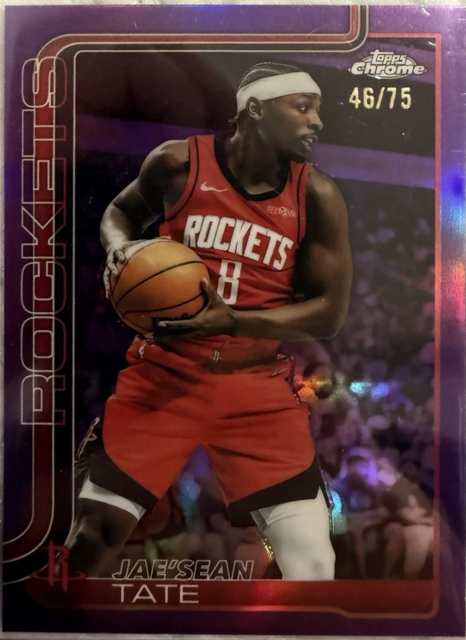 Jae'Sean Tate [Purple Basketball Refractor] #59