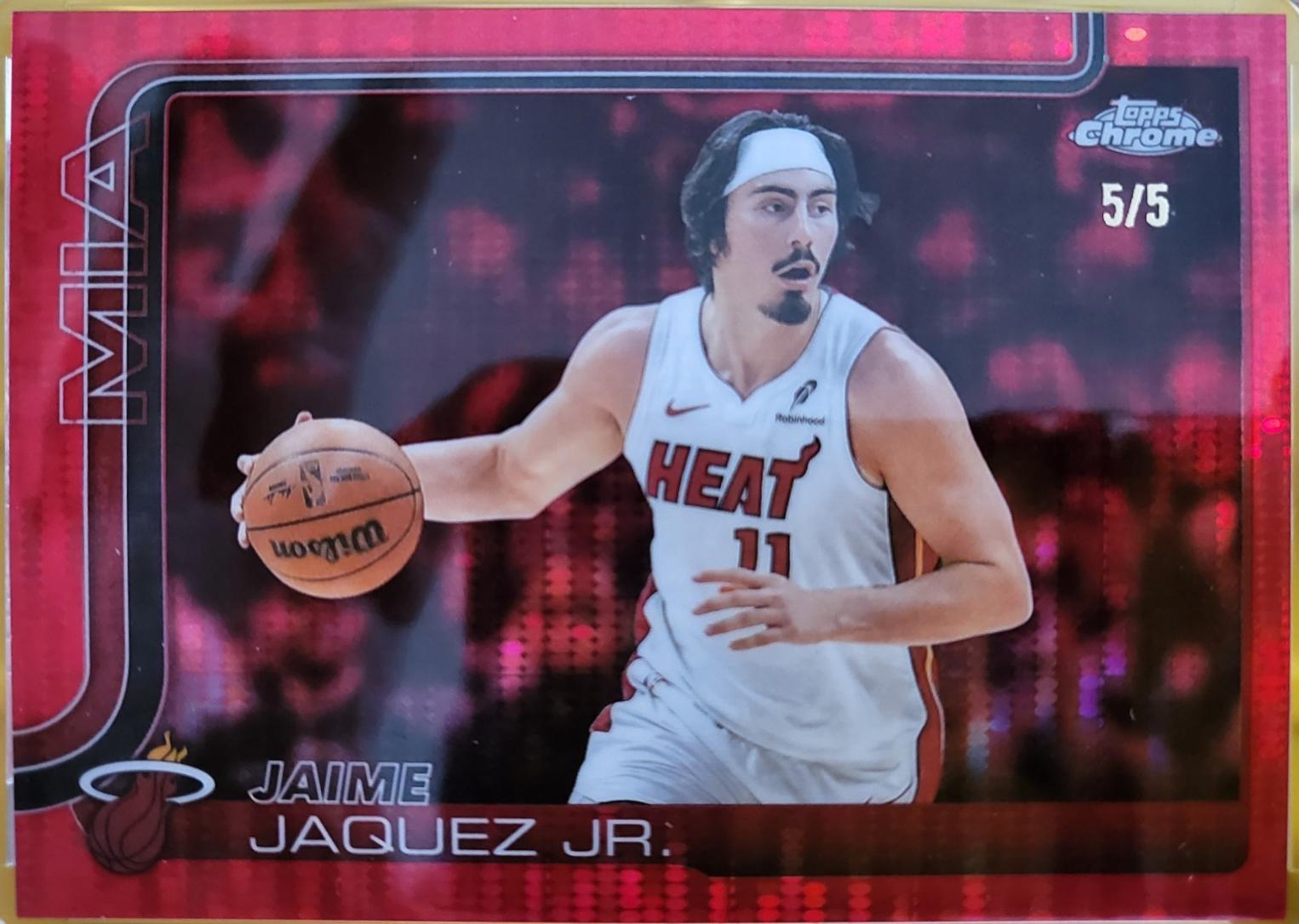 Jaime Jaquez Jr. [Pulsar Red Refractor] #161