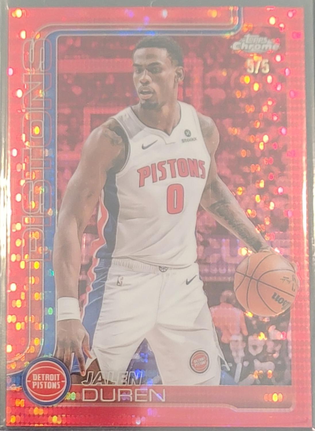Jalen Duren [Pulsar Red Refractor] #57
