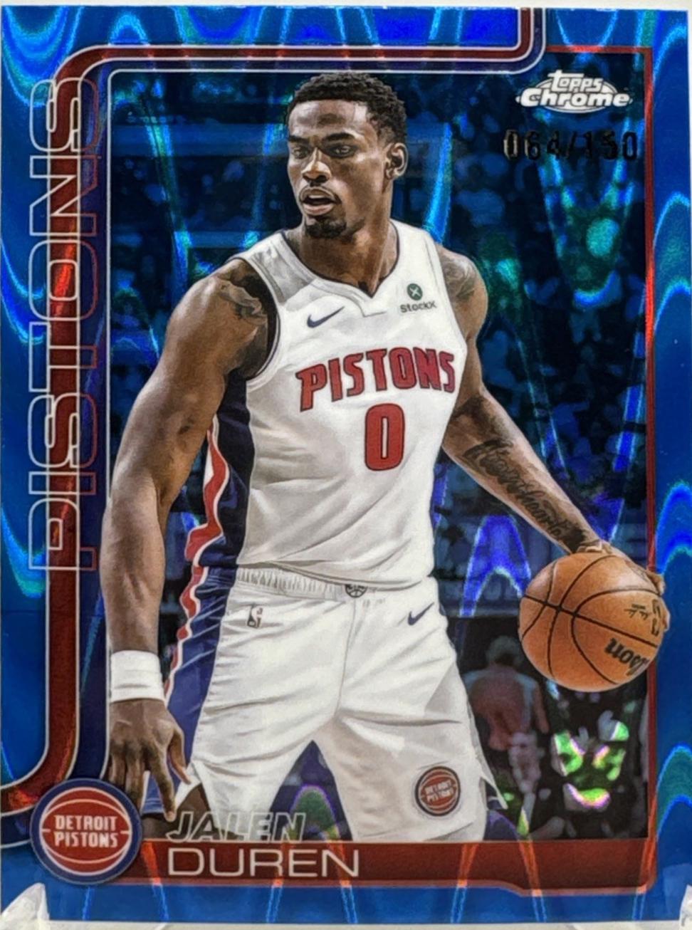 Jalen Duren [RayWave Blue Refractor] #57