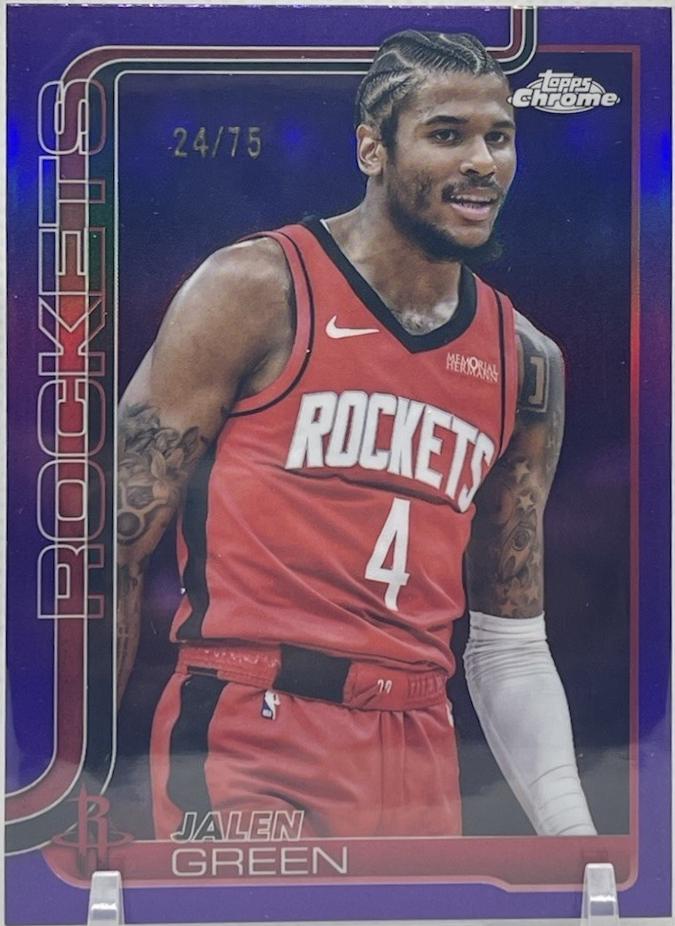 Jalen Green [Purple Refractor] #58