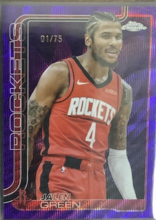 Jalen Green [Purple Wave Refractor] #58